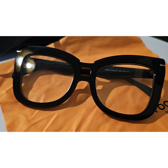 VOOGLAM Oversize Plain Glasses for Women, Clear Anti Blue Fashion 7543 - Picture 5 of 12